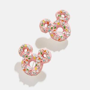 BAUBLEBAR x DISNEY MICKEY MOUSE PINK DONUT STUD EARRINGS
